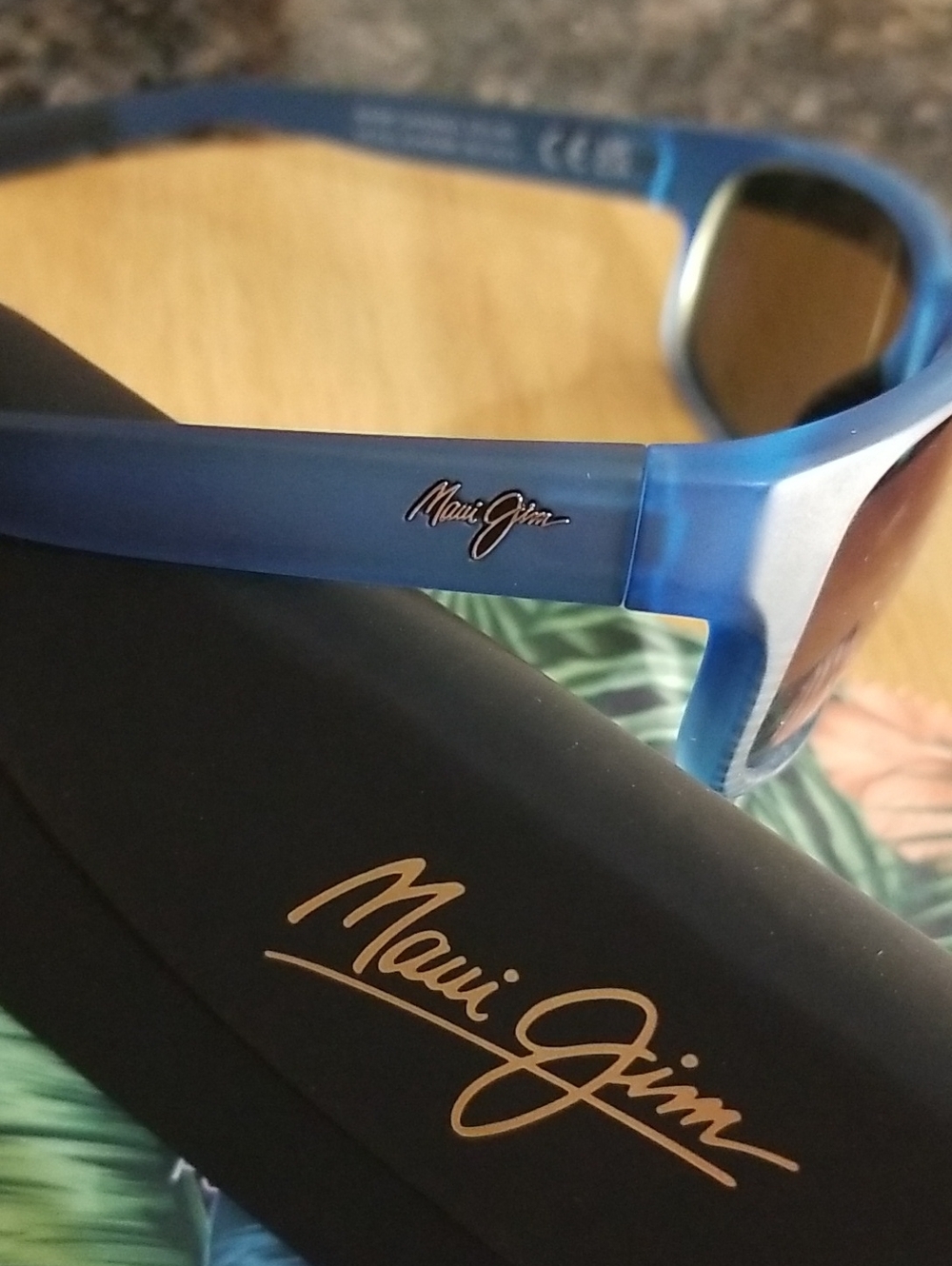 Maui Jim Kaiwi Channel Polarized Wrap Sunglasses - Picture 5 of 16